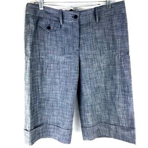 BCBG MAX AZRIA Diana Shorts Cropped Straight Leg